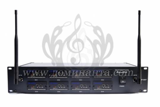 Беспроводная конференц-система GrandVox UHF-8CF конференц радиосистема на 8 микр - фото 2