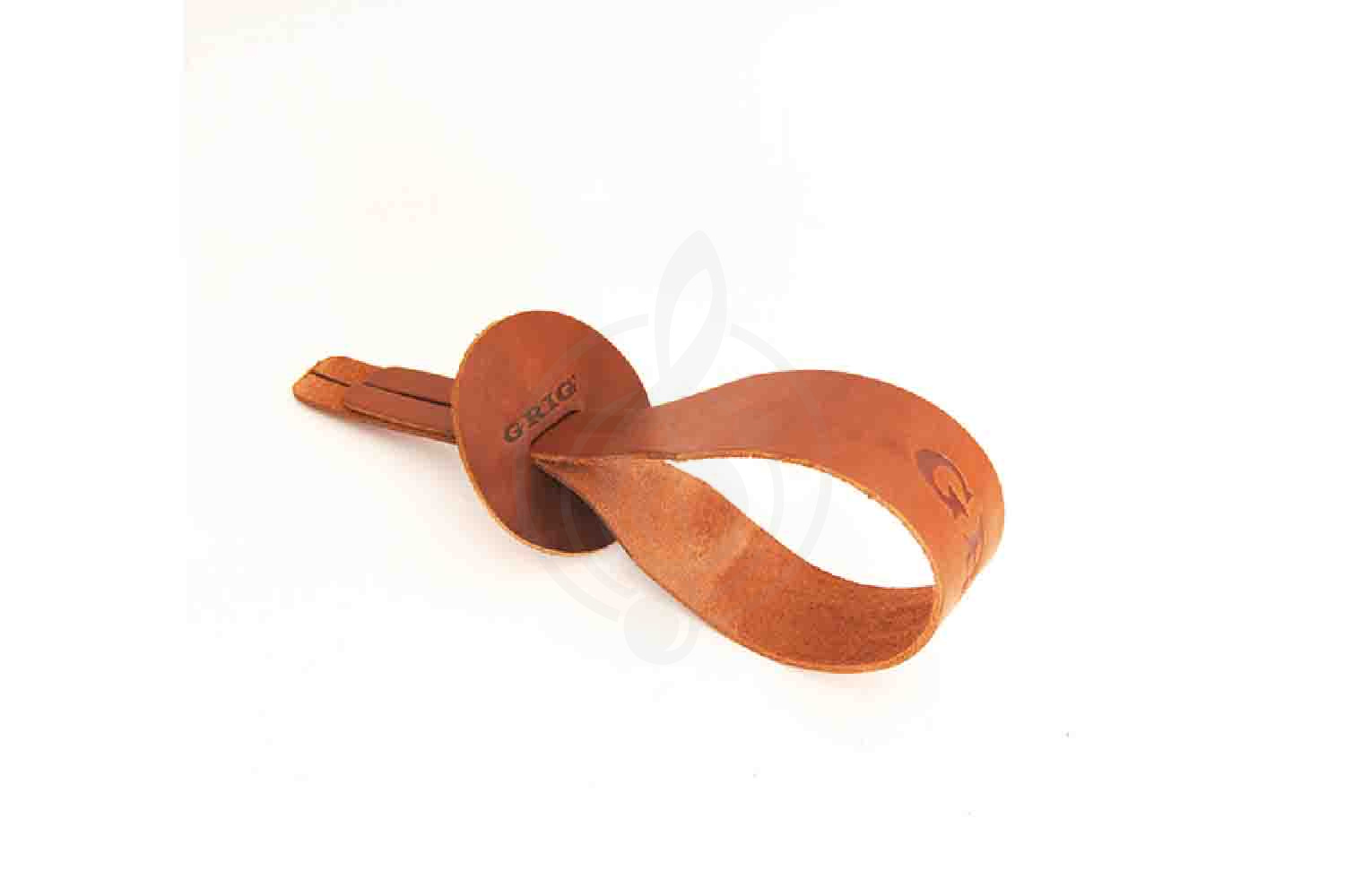 Фурнитура для ударных Grig GRT-2 - Ремни для оркестровых тарелок, кожа, коричневые - фото 2
