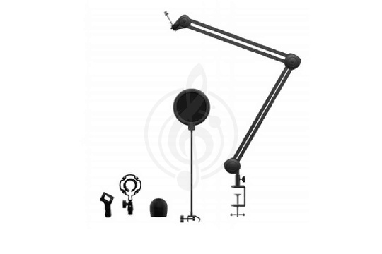 Guitto GMS-03 - Микрофонная стойка настольная - фото 1 Пантограф для микрофона Guitto GMS-03 - Микрофонная стойка настольная - фото 1
