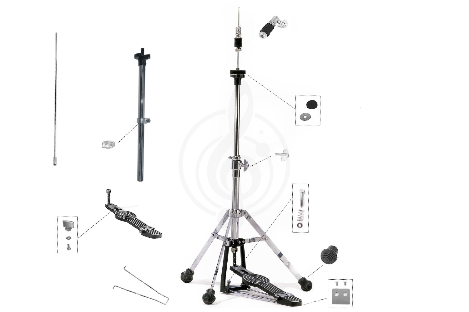  Hardware 100 SONOR HH 174 - Стойка хай-хет - фото 2