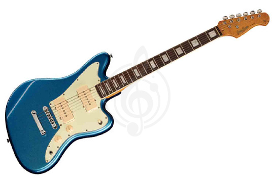 Harley Benton JA-60CC Lake Placid Blue - Электрогитара - фото 1 Электрогитара Jazzmaster Harley Benton JA-60CC Lake Placid Blue - Электрогитара - фото 1