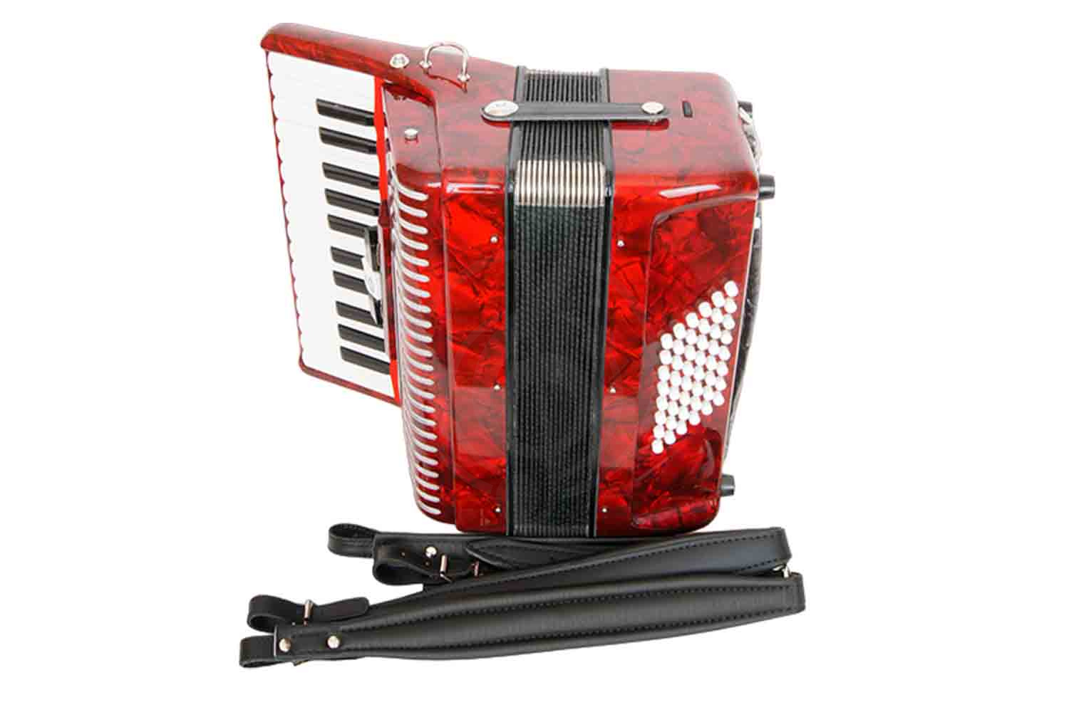 Аккордеон 1/2 Hohner A1621 (1304) Hohnica 48 Аккордеон, красный - фото 7