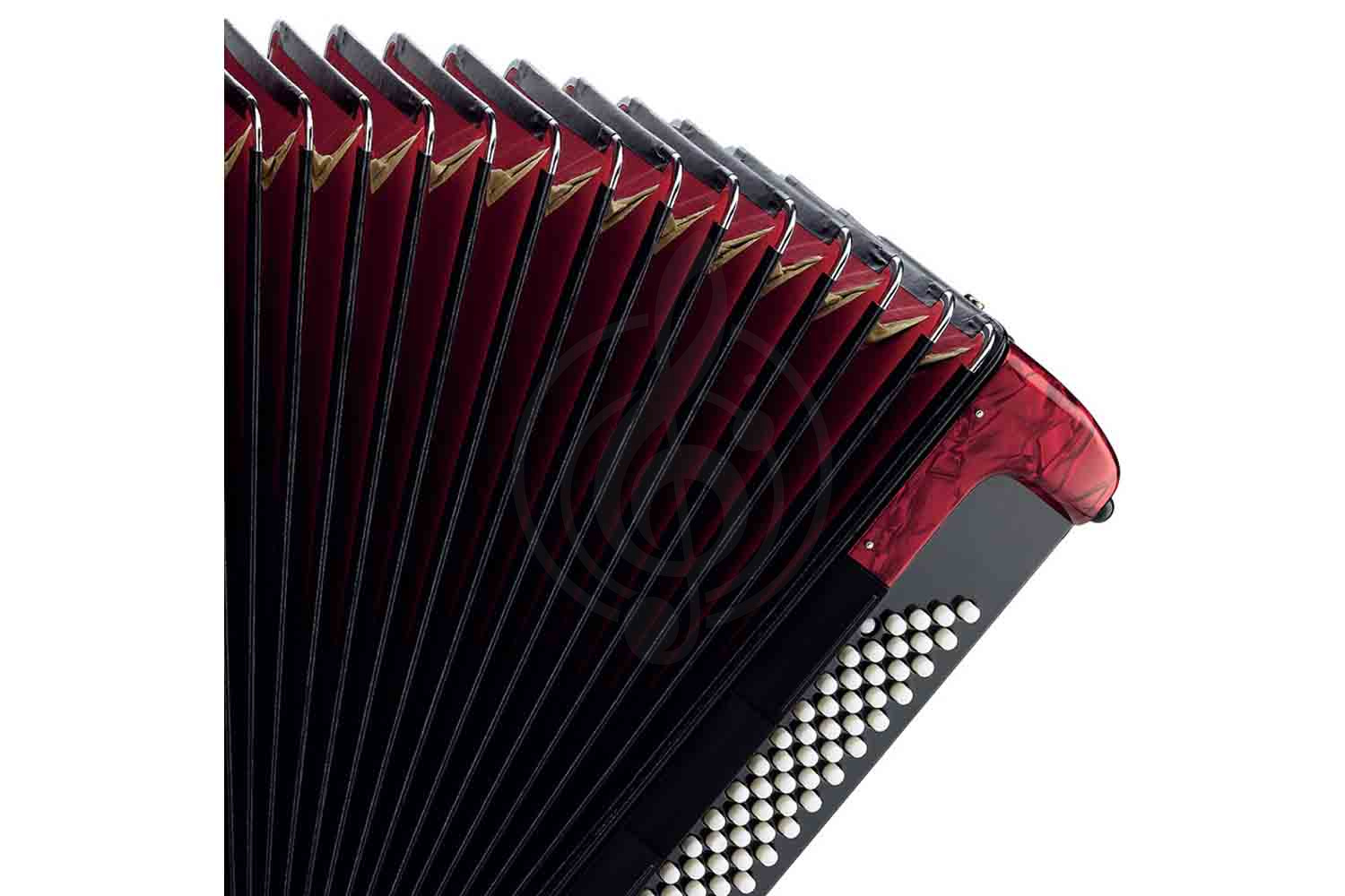 Аккордеон 3/4 Hohner A4043 (A16431) BRAVO III 80 Red Аккордеон - фото 3