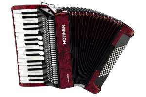 Изображение Hohner A4063 (A1663) BRAVO III 72 RED Аккордеон