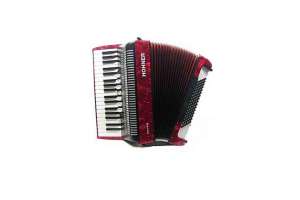 Изображение Hohner A4073 (A1673) BRAVO III 96 Red Аккордеон