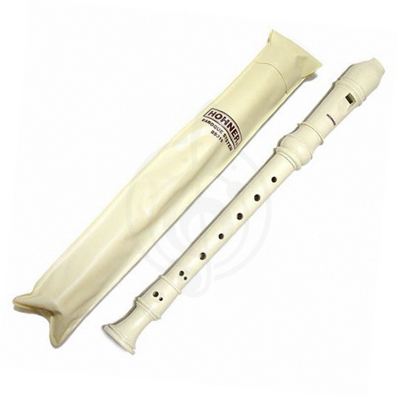 Блокфлейта сопрано Hohner B9319 Блокфлейта До-сопрано, барочная система - фото 2