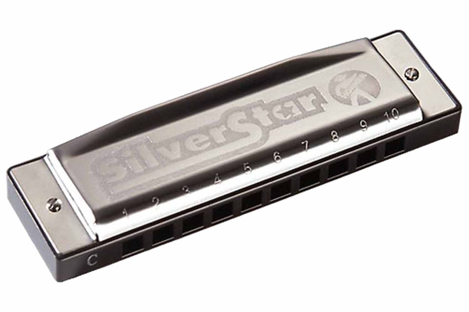 Диатоническая губная гармошка Hohner M50406 Silver Star F-major Губная гармошка - фото 1