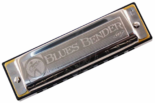 Диатоническая губная гармошка HOHNER M58501x Blues Bender C-major Губная гармошка (+ курс уроков) - фото 1