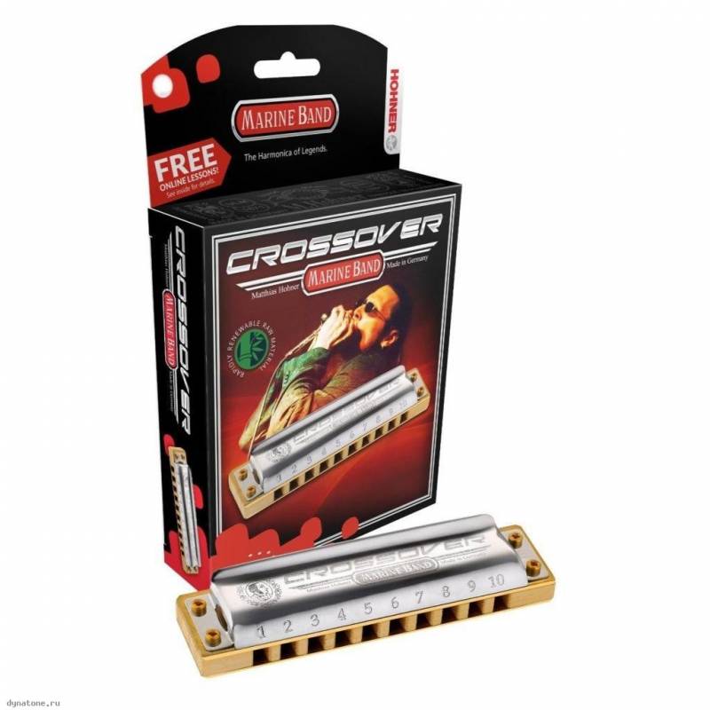 Диатоническая губная гармошка HOHNER Marine Band Crossover Ab - Губная гармоника диатоническая Хонер - фото 1