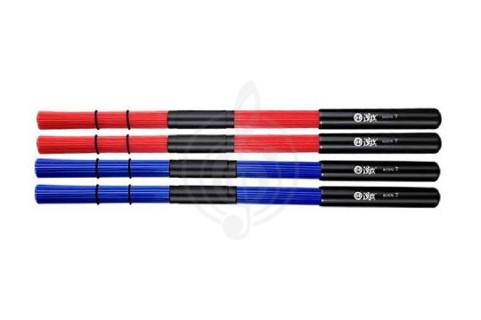HUN 10101017007 RODS 7 - Рюты, нейлон - фото 1 Руты для барабанов HUN 10101017007 RODS 7 - Рюты, нейлон - фото 1
