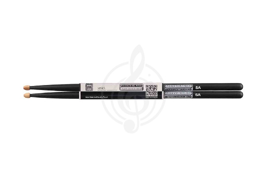 Барабанные палочки HUN 10103006 Colored Series QI 5A BLACK - Барабанные палочки - фото 1