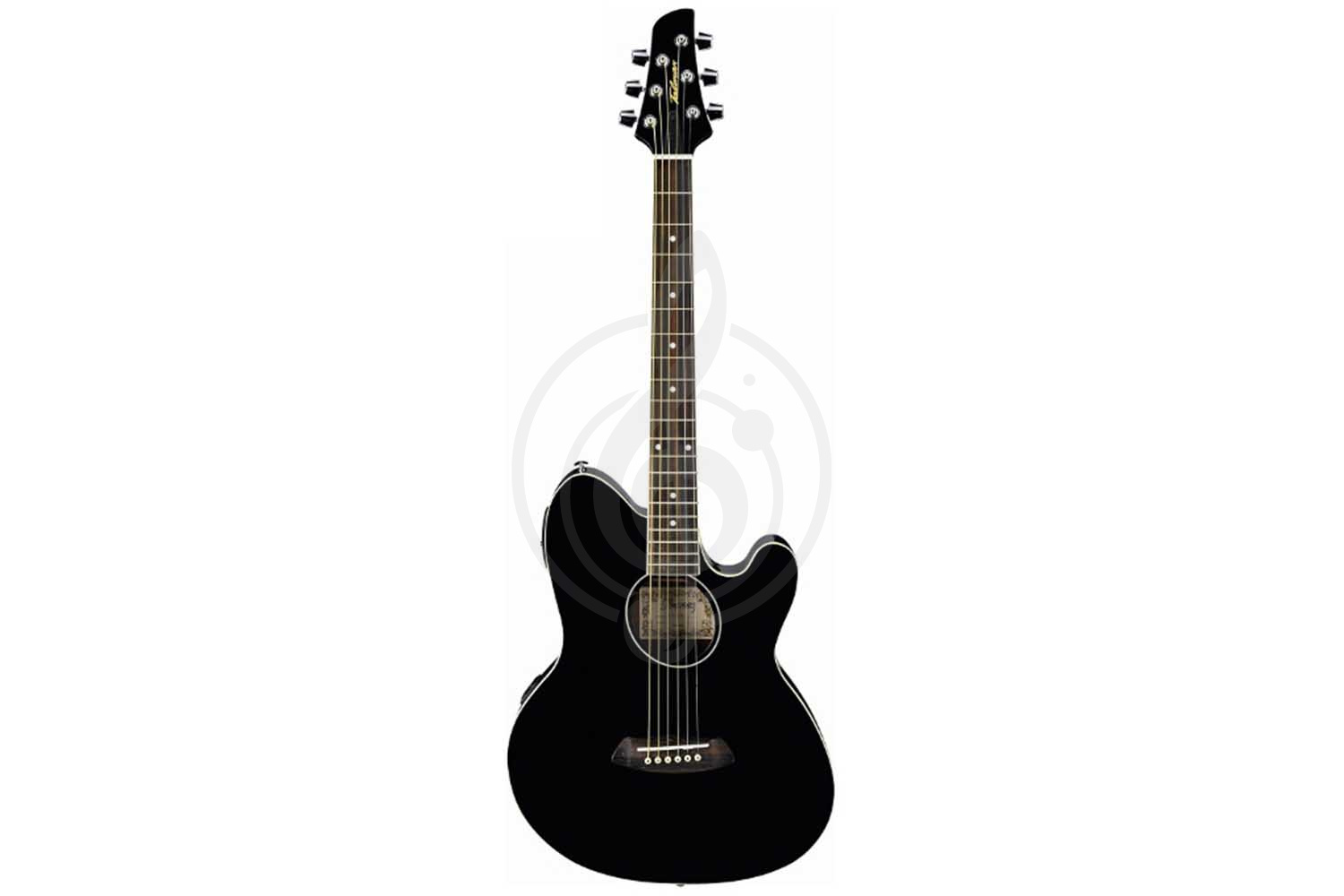 Электроакустическая гитара IBANEZ TCY10E-BK BLACK HIGH GLOSS - Электроакустическая гитара - фото 1