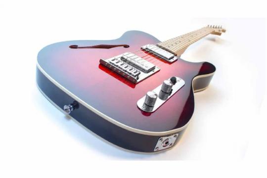 Электрогитара Telecaster Inspector TT-Semi-redburst - Электрогитара - фото 2
