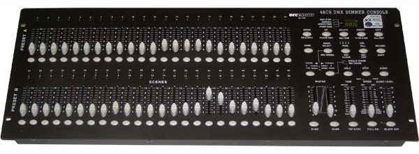  Involight DL450 - пульт управления DMX диммерами, 48 каналов, 4 банка по 12 программ, 4500 сцен - фото 1