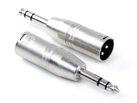 Переходник XLR Jack Invotone AD460 - переходник моно джек 6,3 папа - XLR папа - фото 2
