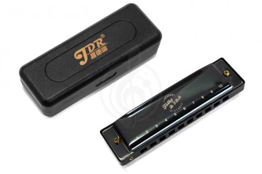 Диатоническая губная гармошка JDR H1005BK - Губная гармошка - фото 3