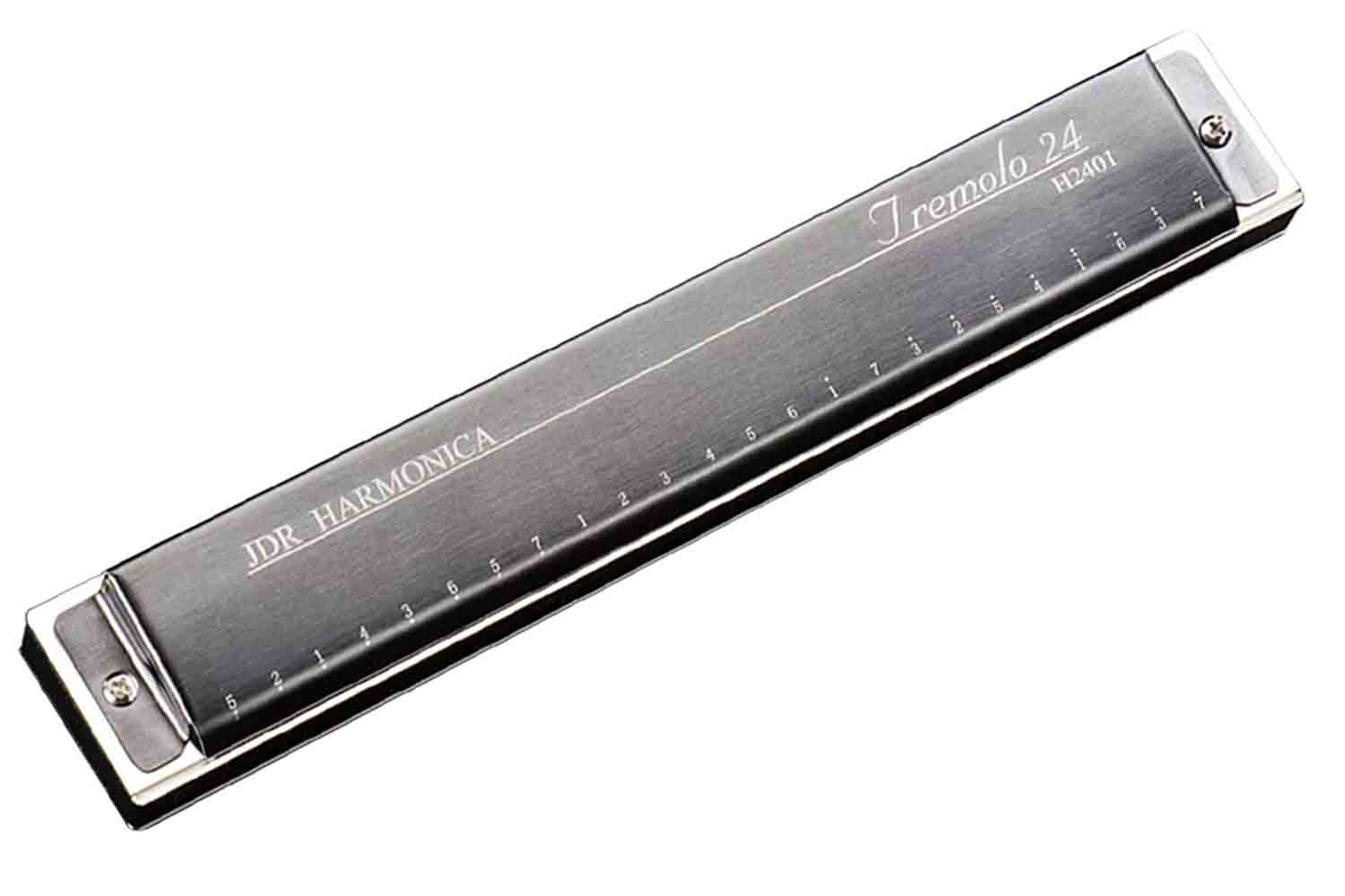 Тремоло губные гармошки JDR H2401GY - Губная гармошка - фото 1