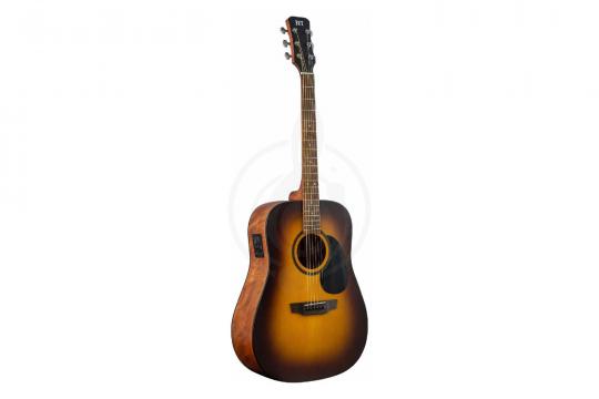 Электроакустическая гитара JET JDE-255 SSB - Гитара электроакустическая - фото 3