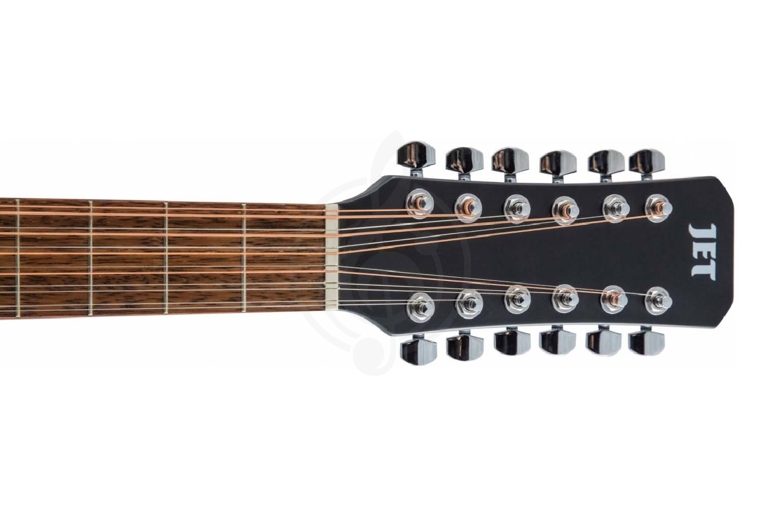 Электроакустическая гитара JET JDEC-255/12 BKS - Гитара электроакустическая - фото 8