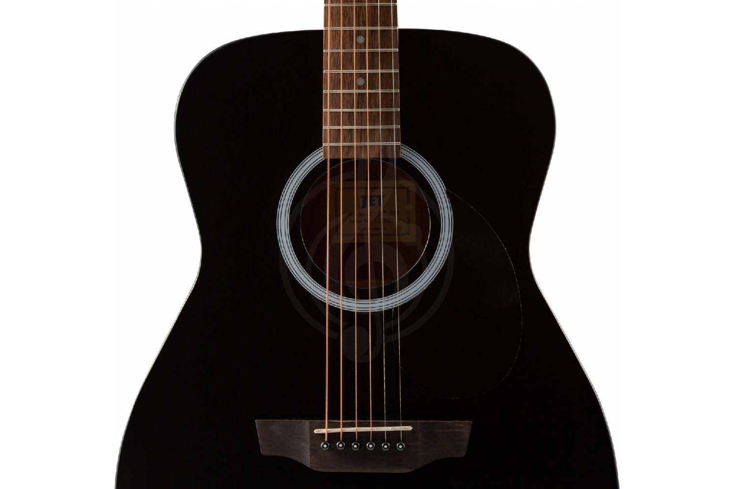 Акустическая гитара JET JF-155 BKS - Гитара акустическая - фото 4