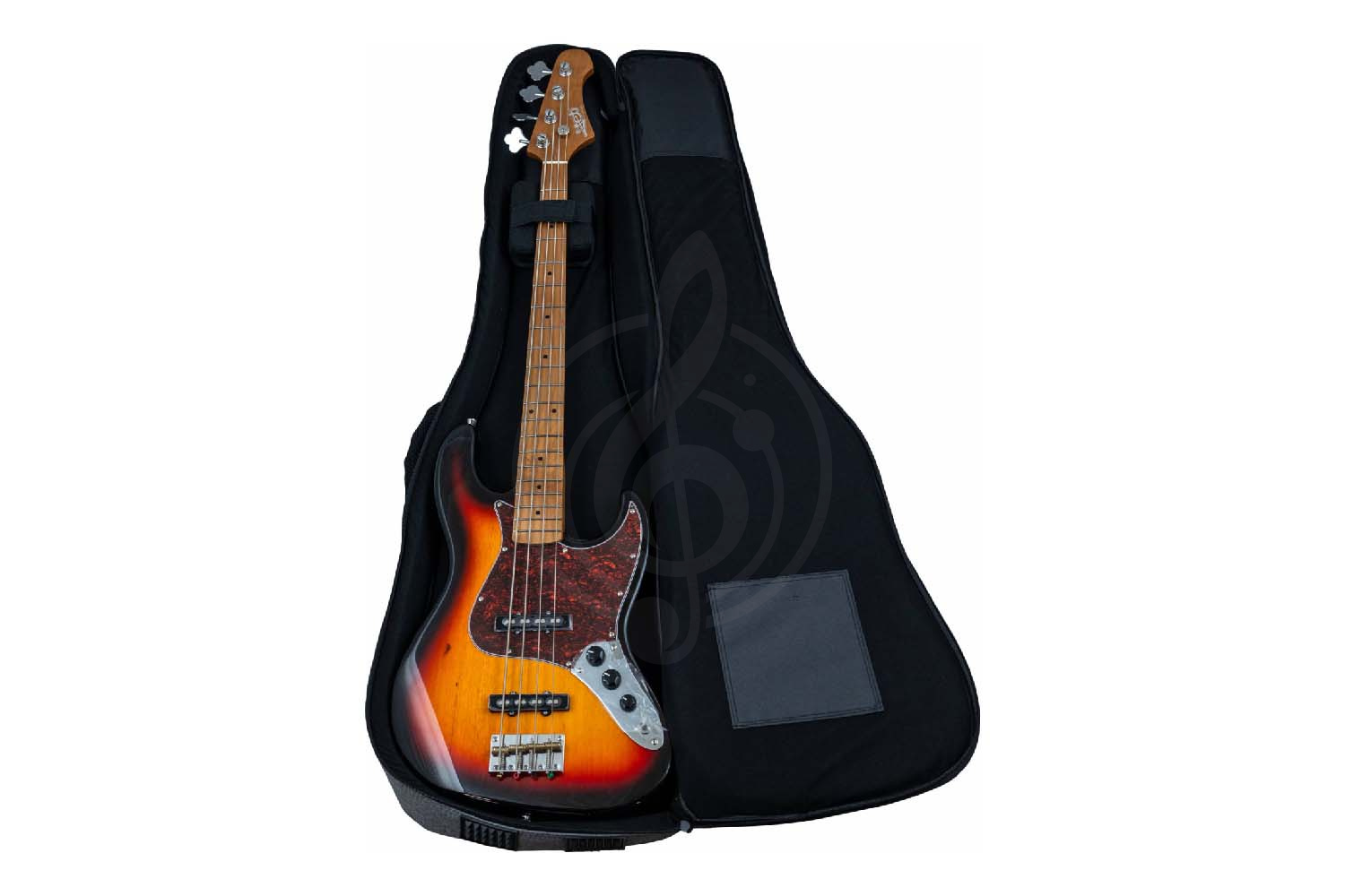 Чехол для бас-гитары JET JGB-30 GY - Чехол для бас-гитары - фото 10