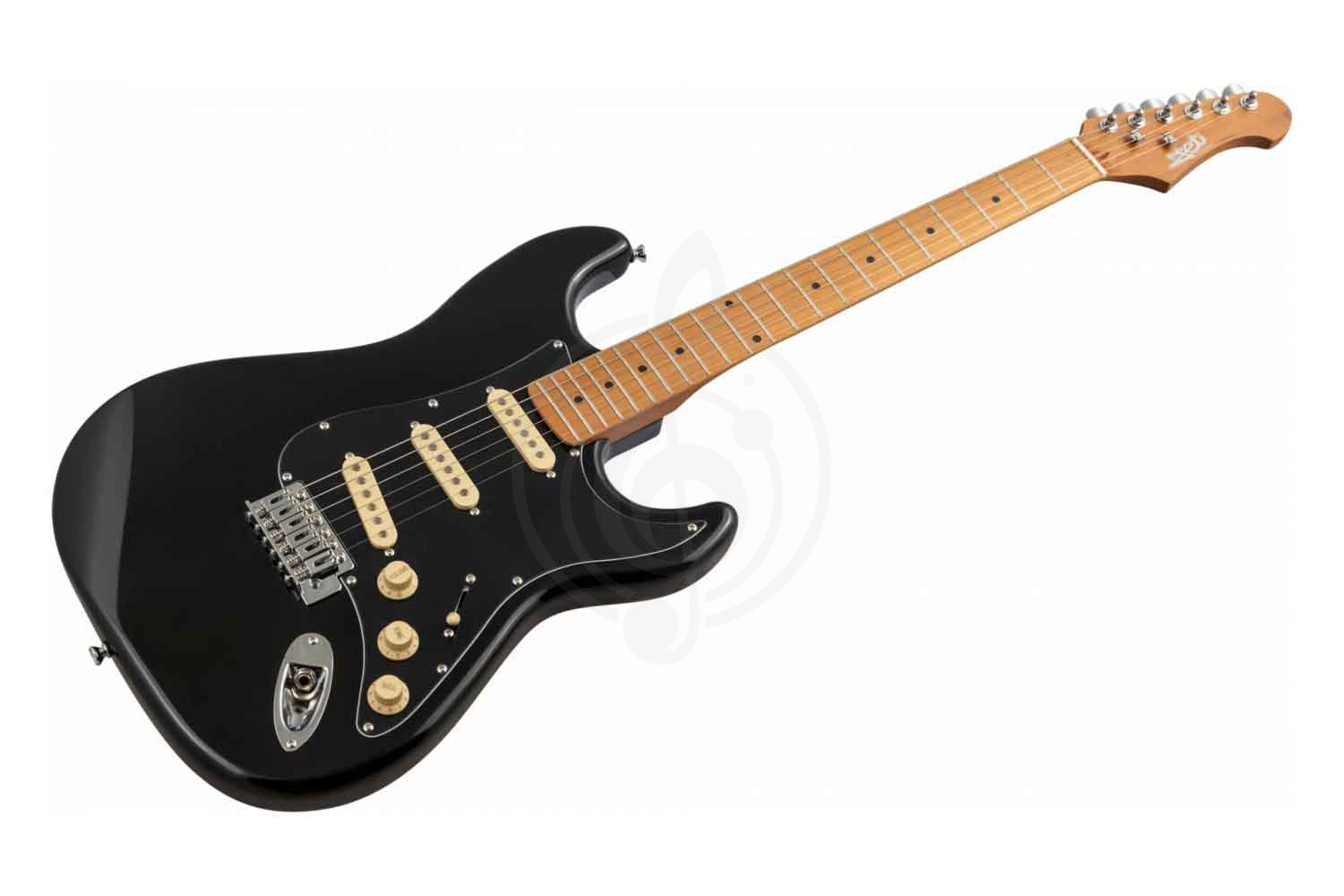 Электрогитара Stratocaster JET JS-200 BK - Электрогитара 6 струн - фото 2