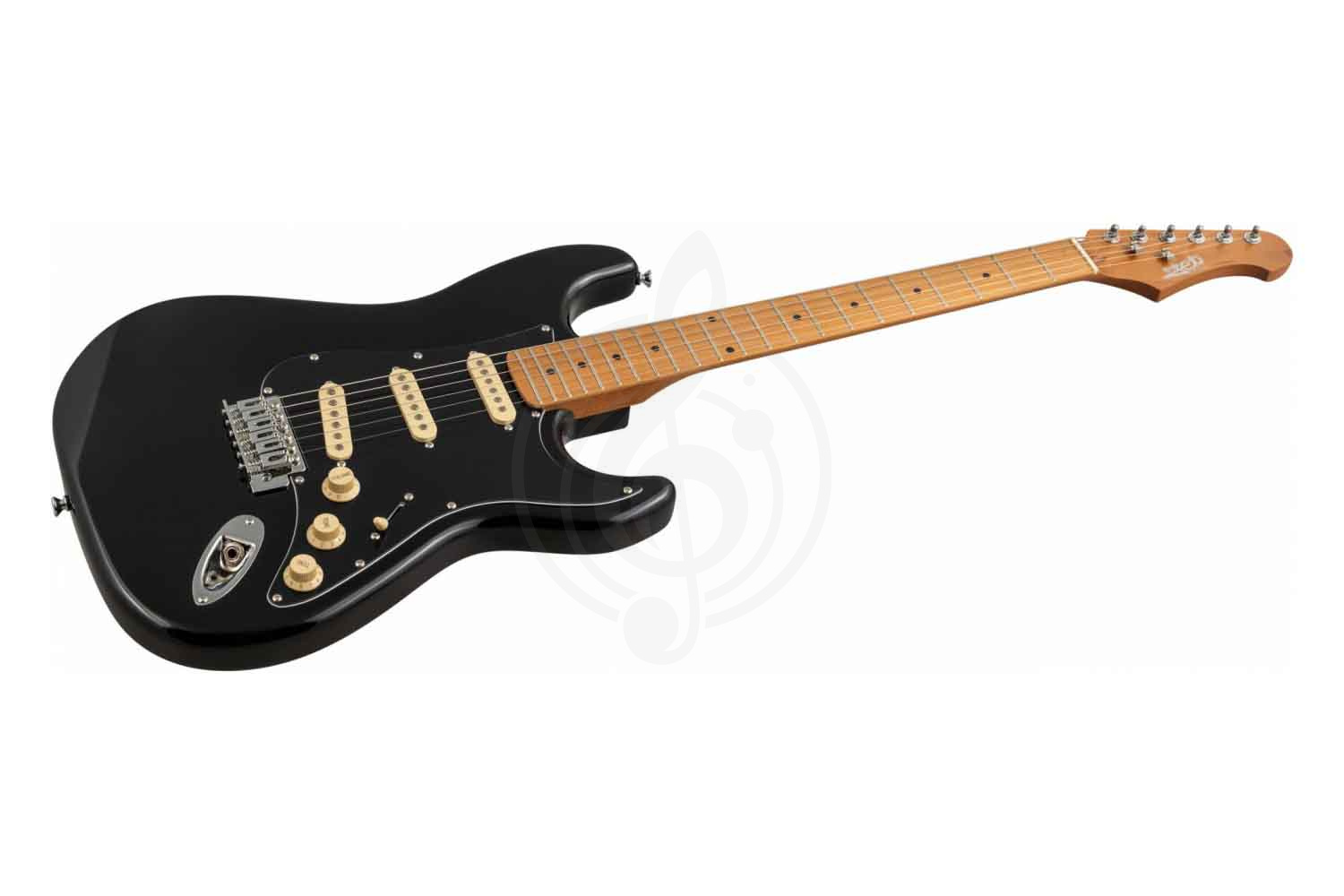 Электрогитара Stratocaster JET JS-200 BK - Электрогитара 6 струн - фото 3
