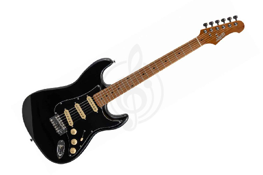 Электрогитара Stratocaster JET JS-200 BK - Электрогитара 6 струн - фото 1