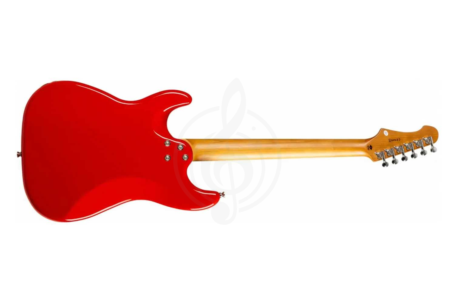 Электрогитара Stratocaster JET JS-400 RD G - Электрогитара, корпус липа - фото 2