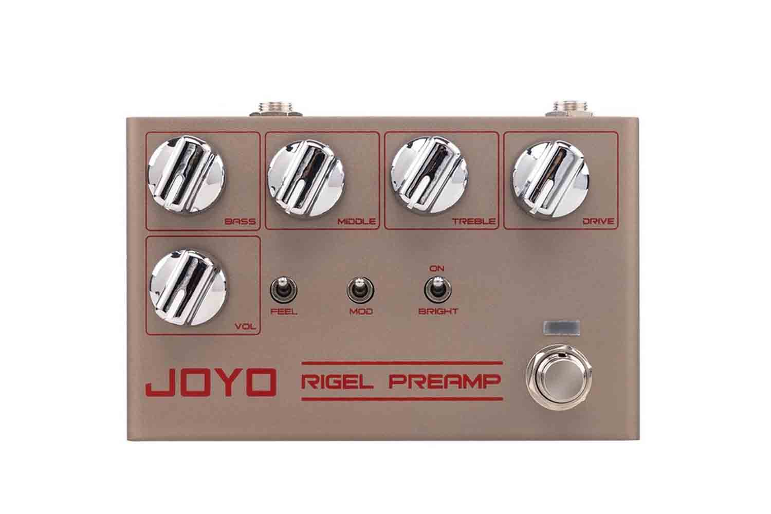 Педаль эффектов для электрогитары Joyo R-24 Rigel Preamp - Педаль эффектов - фото 1