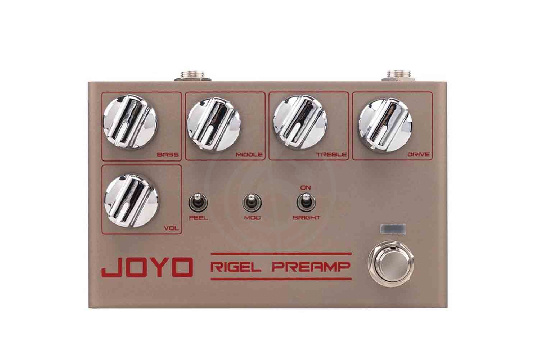 Педаль эффектов для электрогитары Joyo R-24 Rigel Preamp - Педаль эффектов - фото 1