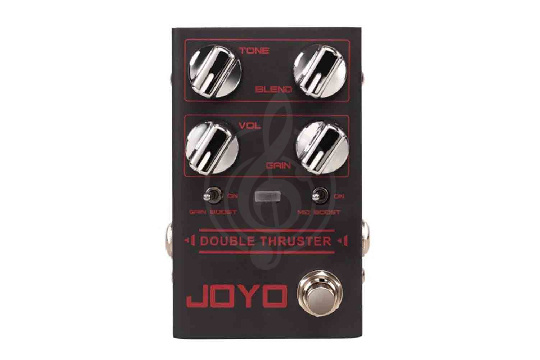 педаль эффектов для бас-гитары Joyo R-28 Double Thruster - Педаль эффектов - фото 1