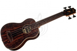 Kala U-Bass Striped Ebony FL 4 - Бас укулеле - фото 1 Укулеле бас Kala U-Bass Striped Ebony FL 4 - Бас укулеле - фото 1