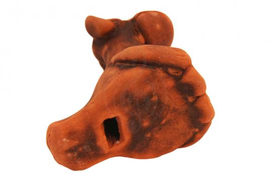 Свистулька Керамика Щипановых SM08 - Свистулька маленькая Обезьяна - фото 2