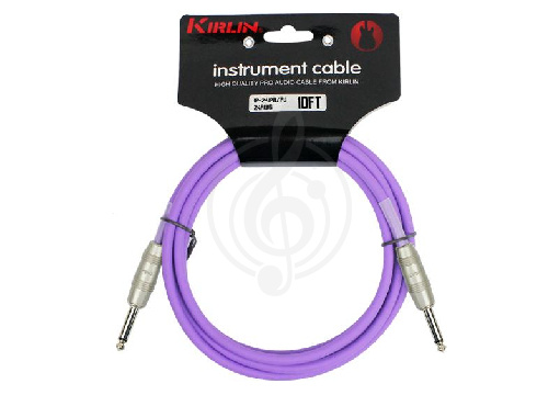 Гитарный кабель Kirlin IP-241PR-3M/PU 24AWG -  Инструментальный кабель 3м - фото 1