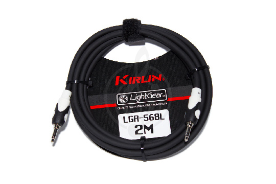 Kirlin LGA-568L-2M/BK 24AWG - кабель соединительный 2 метра, разъемы Mini Jack 3.5мм, белый - фото 1 Межблочный кабель Kirlin LGA-568L-2M/BK 24AWG - кабель соединительный 2 метра, разъемы Mini Jack 3.5мм, белый - фото 1
