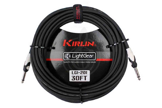 Гитарный кабель Kirlin LightGear - LGI-201/10m - Инструментальный кабель джек-джек 6,5 мм - фото 1