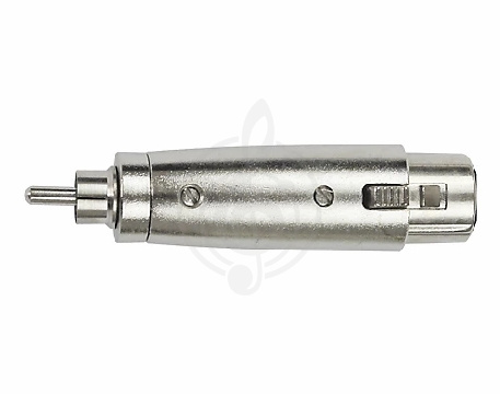 Kirlin X-3124 - Разъем соединительный. Переходник XLR мама - Тюльпан (RCA) папа - фото 1 Переходник XLR - RCA Kirlin X-3124 - Разъем соединительный. Переходник XLR мама - Тюльпан (RCA) папа - фото 1