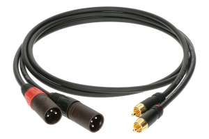 Изображение Klotz AL-RM0300 Кабель акустический RCA-XLRm, 3м, 2шт