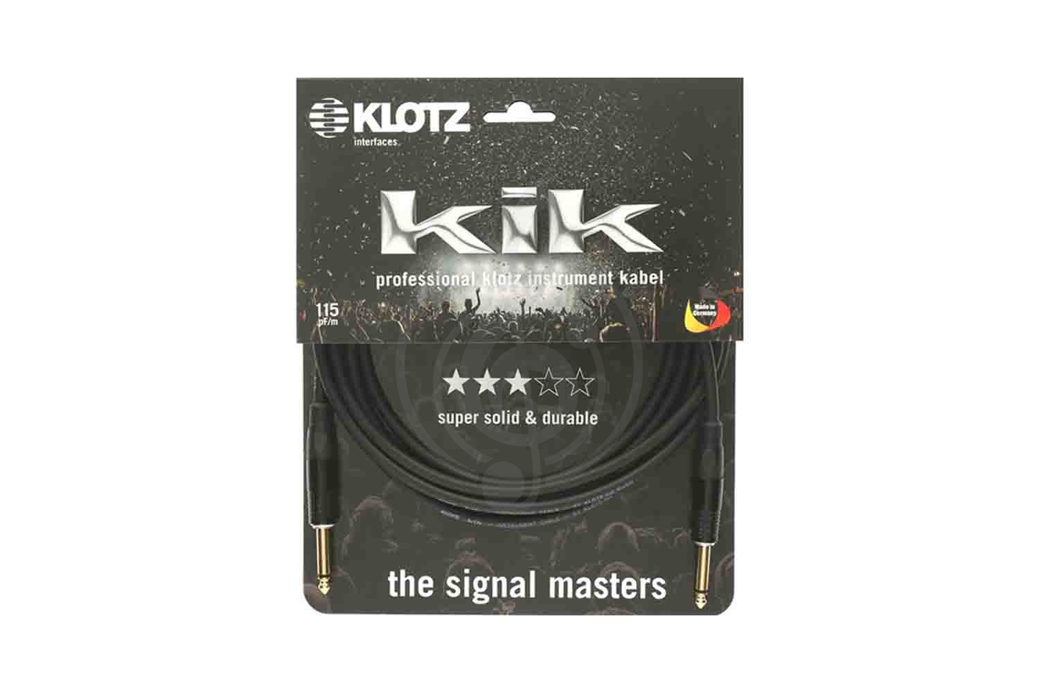 Инструментальный кабель Klotz KIKKG4.5PPSW KIK - Кабель инструментальный - фото 1