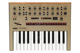 KORG MONOLOGUE-GD - аналоговый синтезатор - фото 1 Аналоговый синтезатор KORG MONOLOGUE-GD - аналоговый синтезатор - фото 1