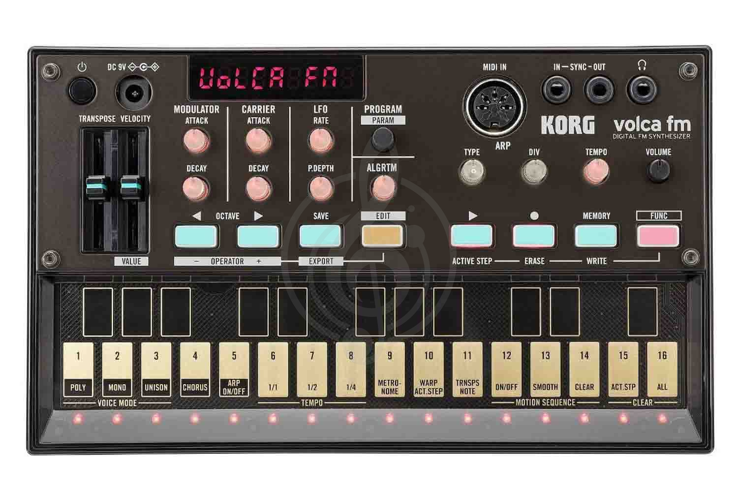 Гибридный синтезатор KORG VOLCA-FM - Синтезатор - фото 1