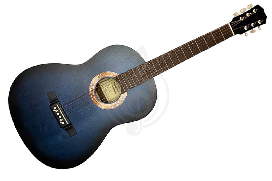 Кунгурская Акустика F-Blue - Гитара акустическая, синяя - фото 1 Акустическая гитара Кунгурская Акустика F-Blue - Гитара акустическая, синяя - фото 1