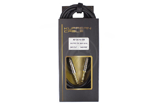 KUPFERN KFGC18 3M - Шнур инструментальный Jack 1/4 - Jack 1/4 - фото 1 Гитарный кабель KUPFERN KFGC18 3M - Шнур инструментальный Jack 1/4 - Jack 1/4 - фото 1