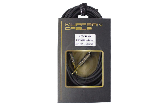 Гитарный кабель KUPFERN KFGC18 6M - Шнур инструментальный Jack 1/4 - Jack 1/4 - фото 1