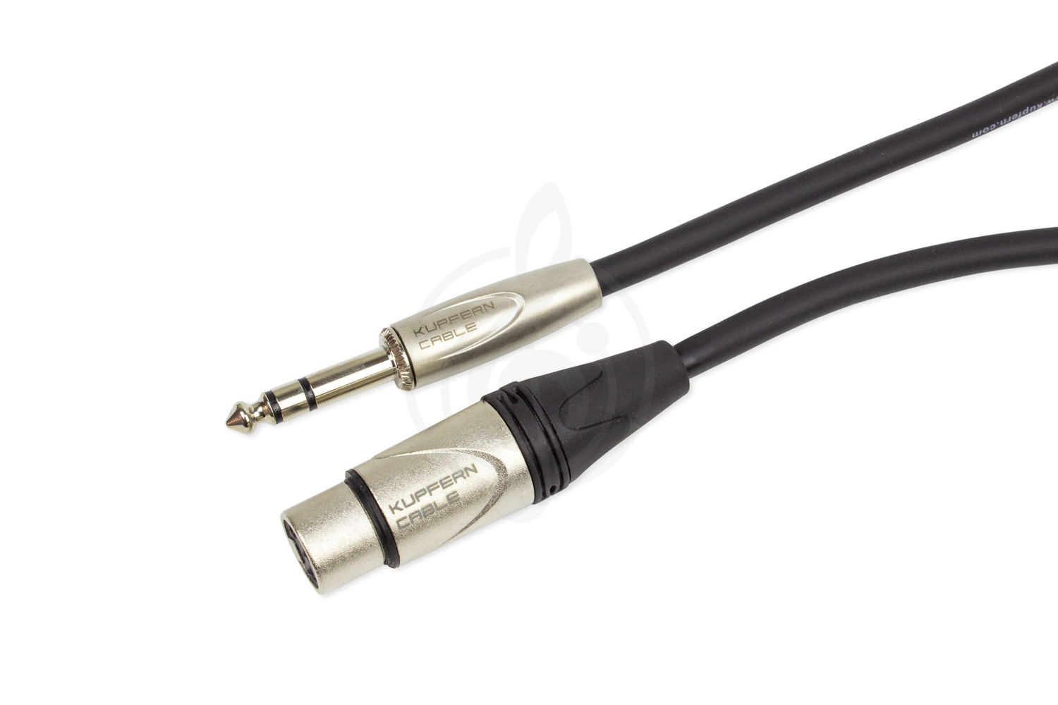 XLR-Jack микрофонный кабель KUPFERN KFMC07 6M - Шнур микрофонный XLR-F - Jack 1/4 stereo male - фото 4