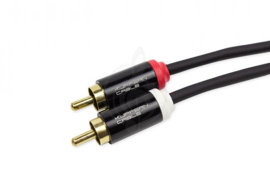 Y-кабель KUPFERN KFYC18 3M - Шнур аудио  2xRCA папа - mini Jack 1/8 стерео - фото 2