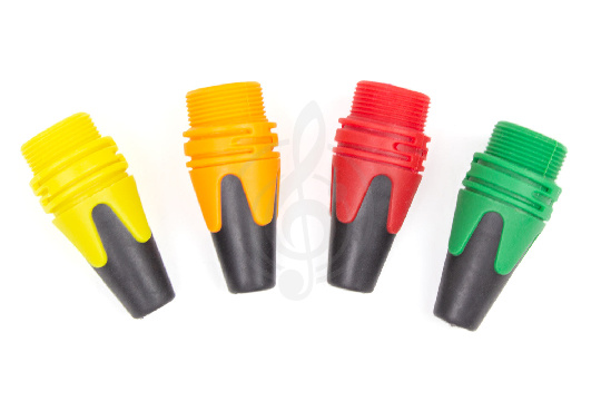 KUPFERN KXLR color rubber YW - Цветной колпачок XLR - фото 1 KUPFERN KXLR color rubber YW - Цветной колпачок XLR - фото 1