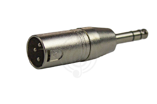 Переходник XLR Jack KUPFERN KYLC020 - Переходник XLR MALE (папа) - Jack 1/4 STEREO MALE (папа) - фото 1