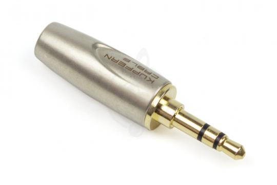 Разъем Jack KUPFERN KYLJ015G-S-N - Разъем кабельный mini Jack 1/8 male стерео - фото 2